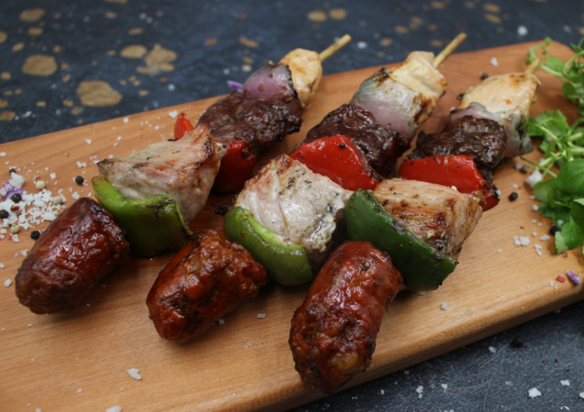 BROCHETA MIXTA 210 GRS - 6 UNIDADES AL VACIO CONGELADO