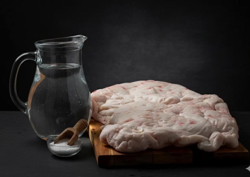 GRASA BLANCA DE CERDO 1 KG APROX A GRANEL CONGELADO